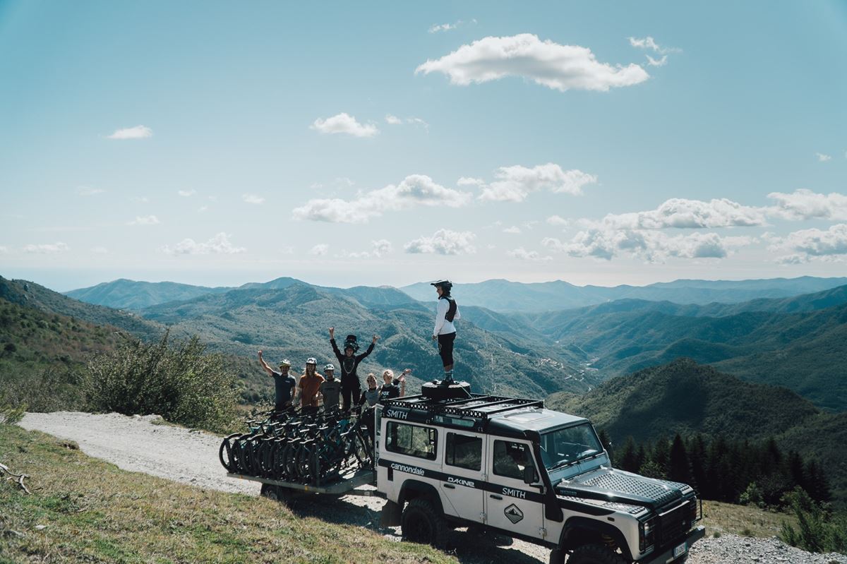 shuttle backcountry finale ligure mtb